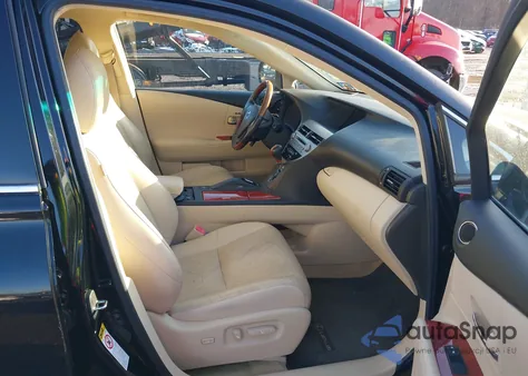 2010 Lexus Rx 450H from USA, damaged, VIN JTJBC1BA5A2411425